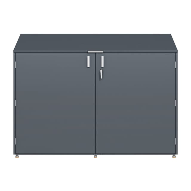 FM-SOLAR Fahrradgarage Fahrradbox Aufbewahrungsbox für Fahrrad