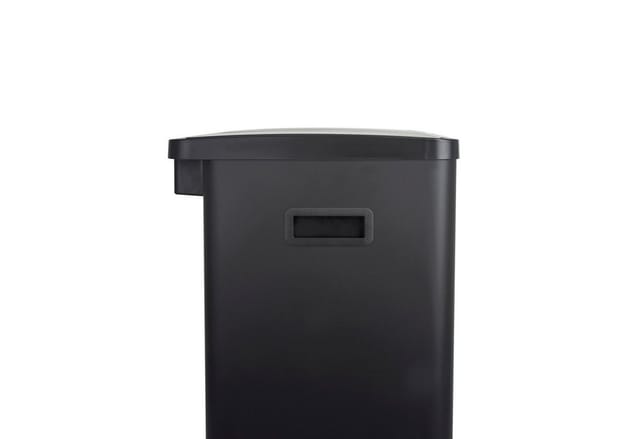 Svita SR2X30 Sensormülleimer Abfalleimer 2fach 60l Inklusive Inneneimer Räder Schwarz