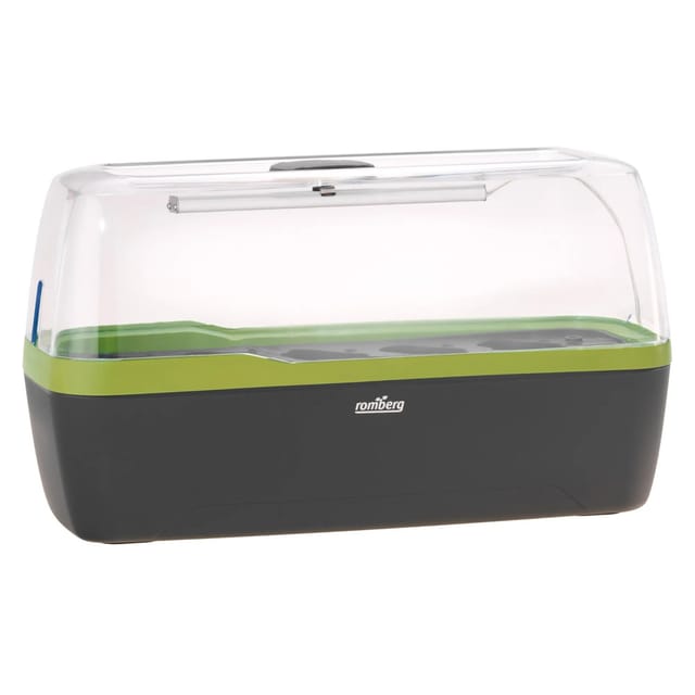 Romberg LED-Gewächshaus Boqube L Plus Anthrazit/Sommergrün
