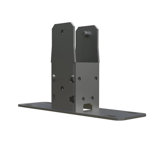 Hepa Solar Standfuß für PV-Zaun Stahl Schwarz
