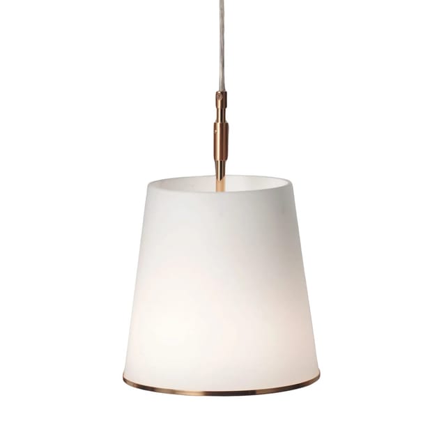 Orion Leuchten Hängeleuchte Konus 20 cm Messing Gold 1 x E27
