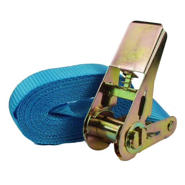 TRUTZHOLM Profi Ratschen Spanngurt 1 Teilig 4m 0,8t 800kg TÜV GS Blau