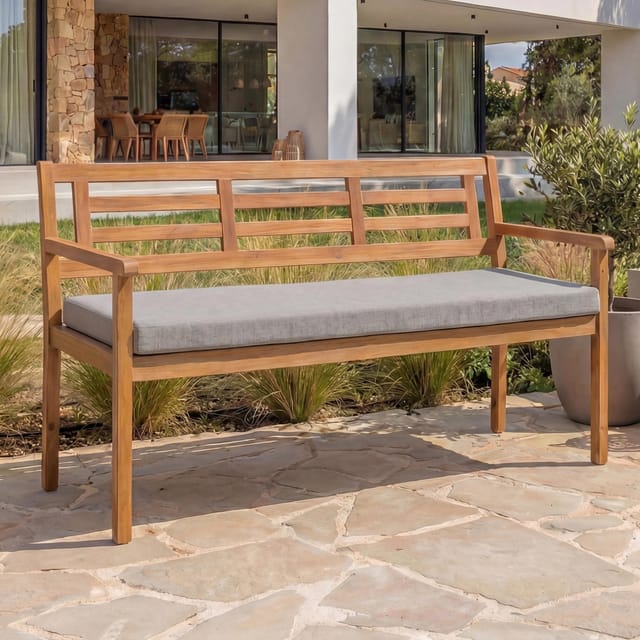 MCW Gartenbank N47 Kissen Grau