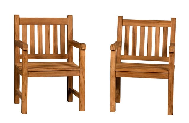 GarWoh Gartenbank Feierabend Teak