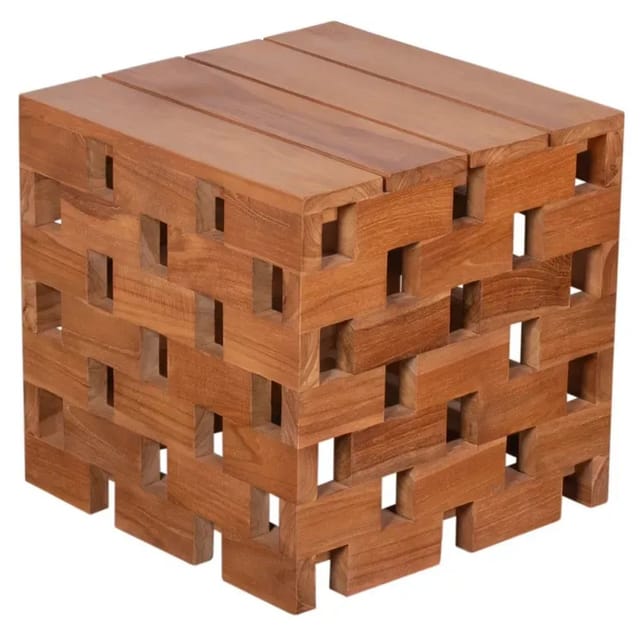 GarWoh Beistelltisch/Hocker Dunham Teak