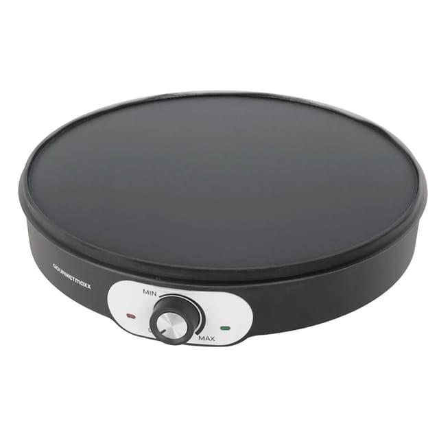 GOURMETmaxx Crepe Maker 1.200 W inkl. Teigverteiler und Crepe-Wender Ø 30 cm