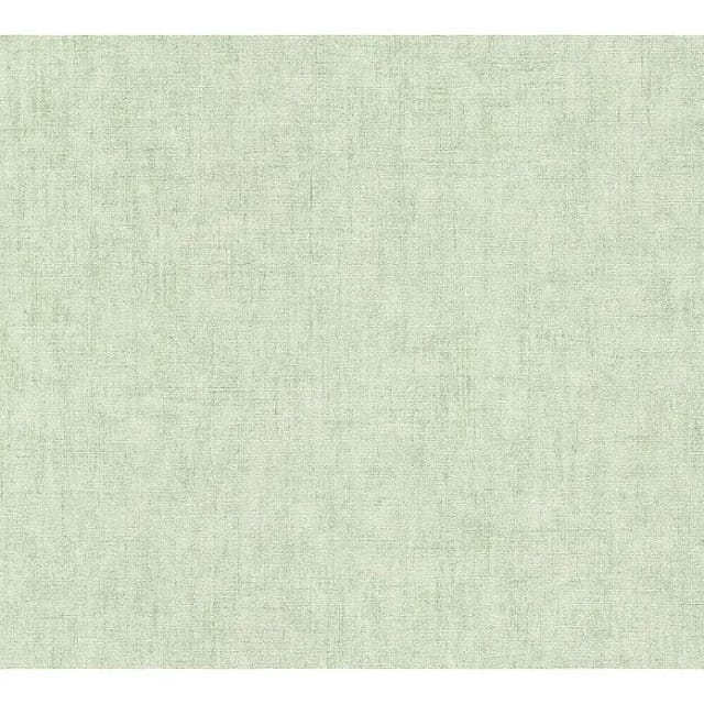 AS Creation Vliestapete Uni Textiloptik 10,05 x 0,53 m Mintgrün FSC®