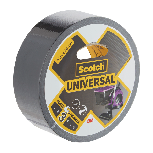 Scotch Klebeband 2904 Universal 50 m x 48 mm Schwarz