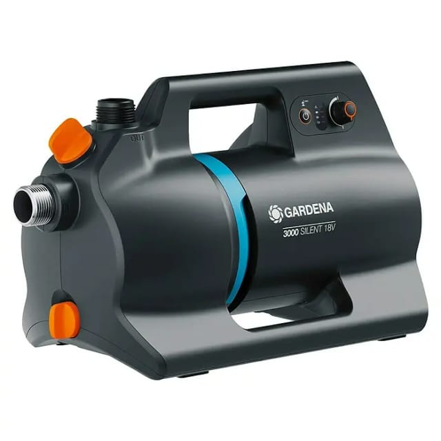 Gardena Akku-Gartenpumpe 3000 Silent 18 V P4A Set