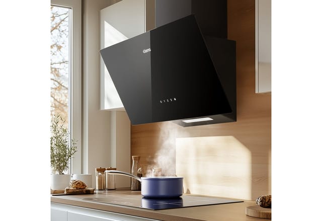 CIARRA Dunstabzugshaube A++ 350 m³/h 60 cm 3 Stufen Touch-Bedienung VMB6750C