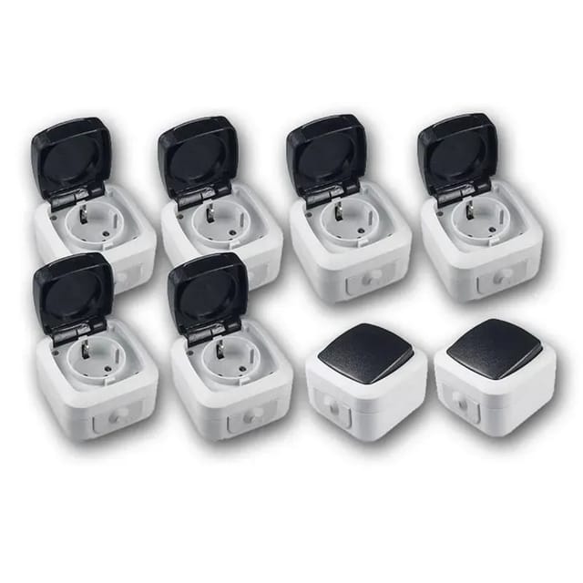 ChiliTec Feuchtraum Starter Kit 8-Teilig IP44 250V