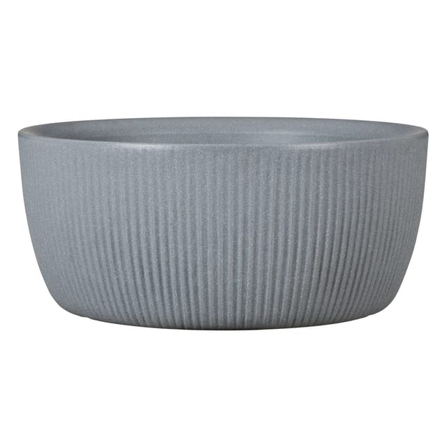 Scheurich Pflanzschale Linetto Ø 28,6 cm x 12,6 cm Stony Grey