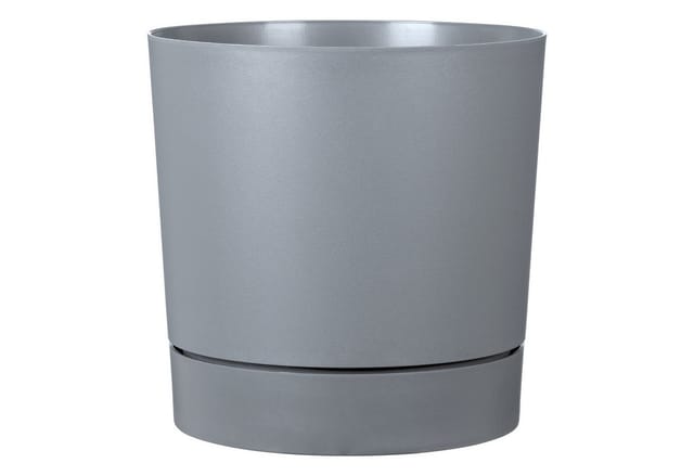 Scheurich Pflanztopf Plano+ PE Ø 38,72 cm x 38 cm Pure Grey