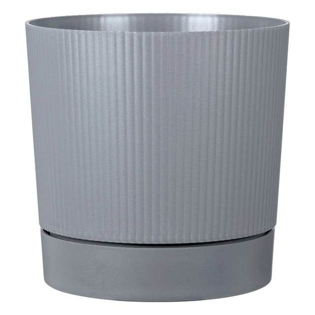 Scheurich Pflanztopf Lino+ PE Ø 46,7 cm x 46 cm Pure Grey