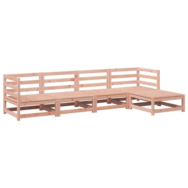 vidaXL 5-Tlg Garten-Sofagarnitur Massivholz Douglasie 3299387