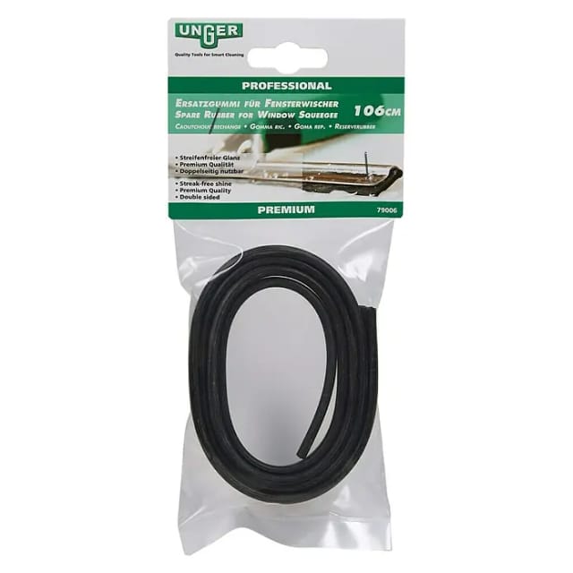 Unger Ersatzgummi für Fensterwischer 106 cm Schwarz