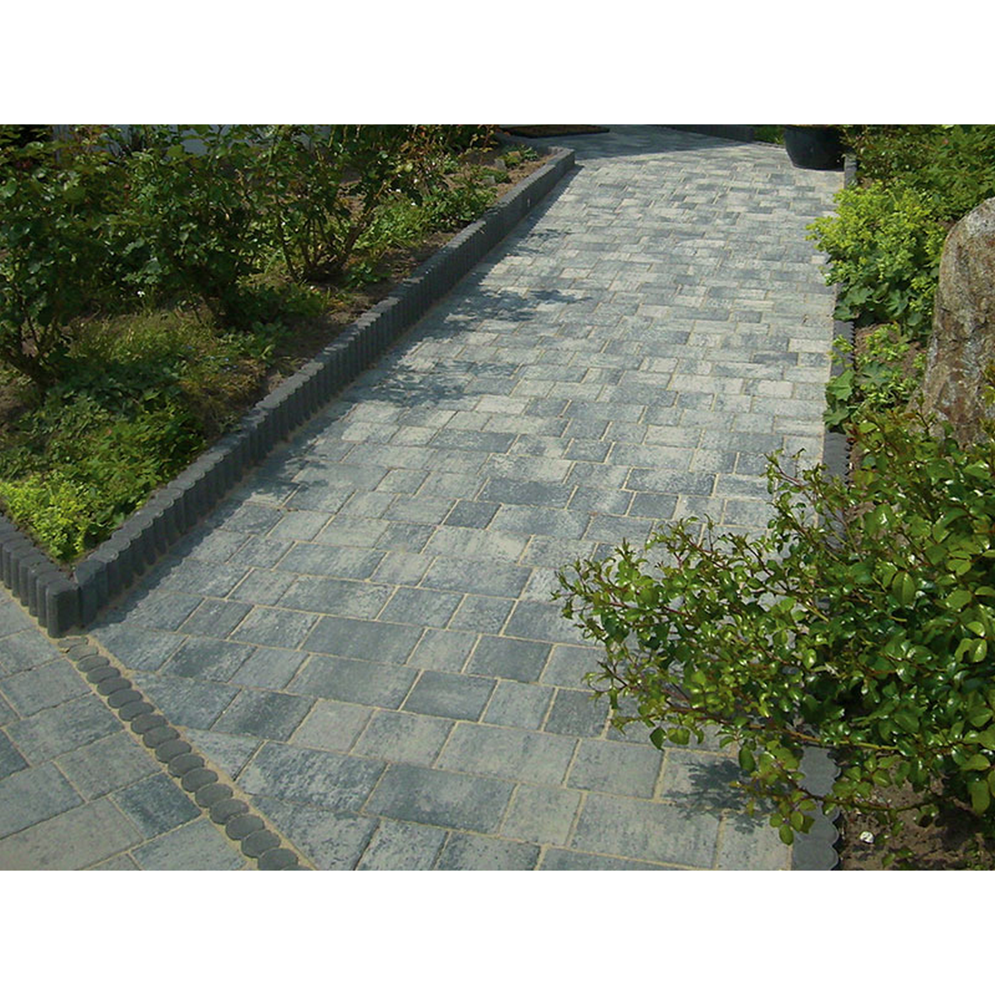 Diephaus Palisadenbordstein Mini 9,1 cm x 25 cm x 6 cm Anthrazit
