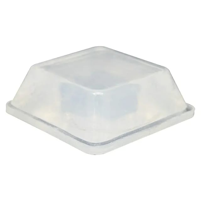 Wagner Elastikpuffer-Set EH3120 Transparent 20 mm x 20 mm x 6 mm 8-tlg.