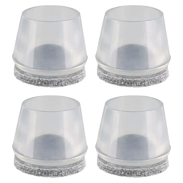 Wagner Kappen-Set EH0568 Ø 28 mm x Ø 34 mm x 30 mm Transparent/Grau 4-tlg.