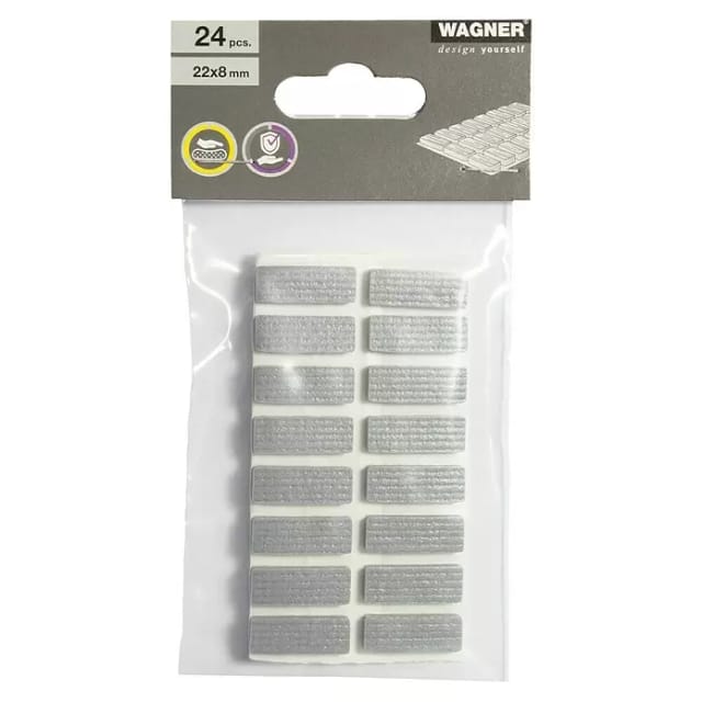 Wagner Softpads-Set EH0321 Grau 22 mm x 8 mm x 4 mm 24-tlg.