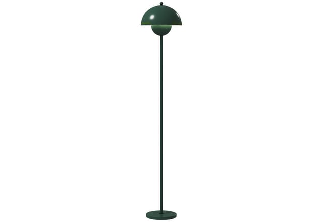 HOMCOM Stehlampe Stahl 30L x 30B x 155H cm