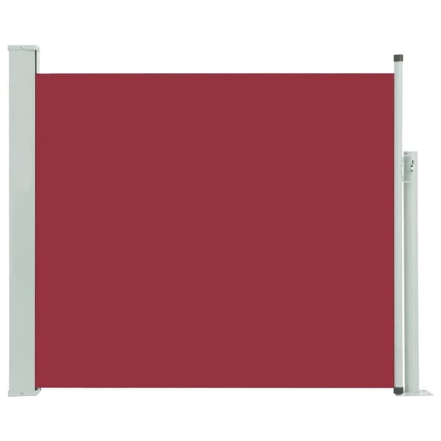 furnicato Ausziehbare Seitenmarkise 100x300 cm Rot
