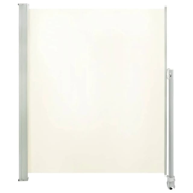 furnicato Ausziehbare Seitenmarkise 160x300 cm Creme