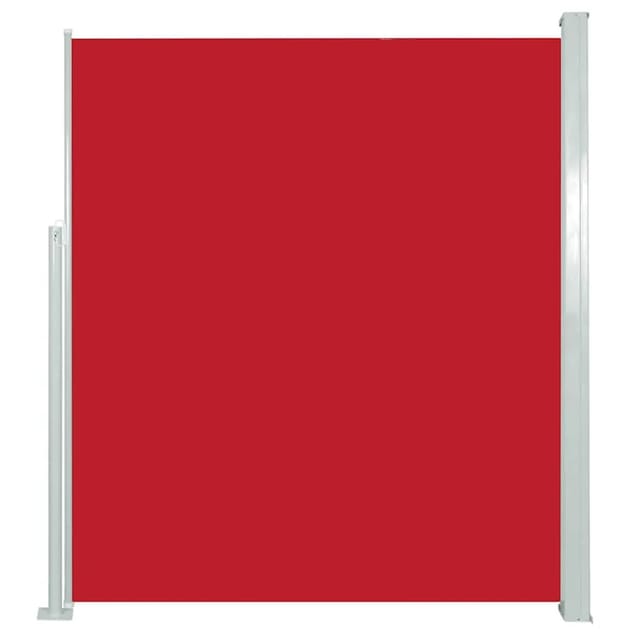 furnicato Ausziehbare Seitenmarkise 140×500 cm Rot