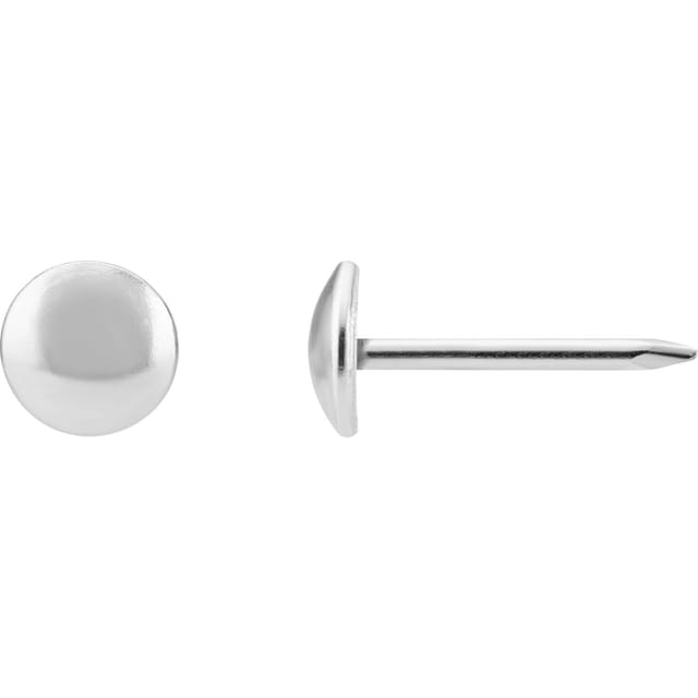 Polsternagel Stahl Vernickelt 8 mm 55 Stück