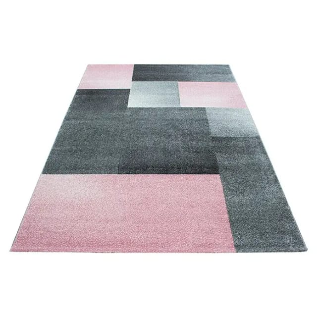 Ayyildiz Kurzflorteppich Lucca 1810 Pink 80 cm x 150 cm