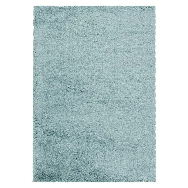 Ayyildiz Hochflorteppich Fluffy 3500 Blau 80 cm x 150 cm
