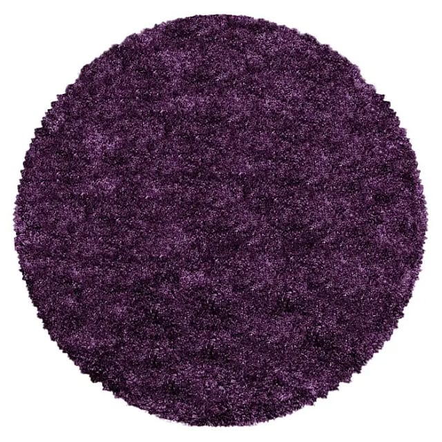 Ayyildiz Hochflorteppich Fluffy 3500 Violett Ø 200 cm