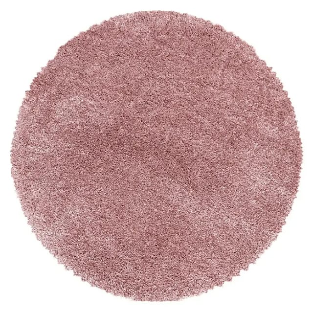 Ayyildiz Hochflorteppich Fluffy 3500 Rosa Ø 200 cm