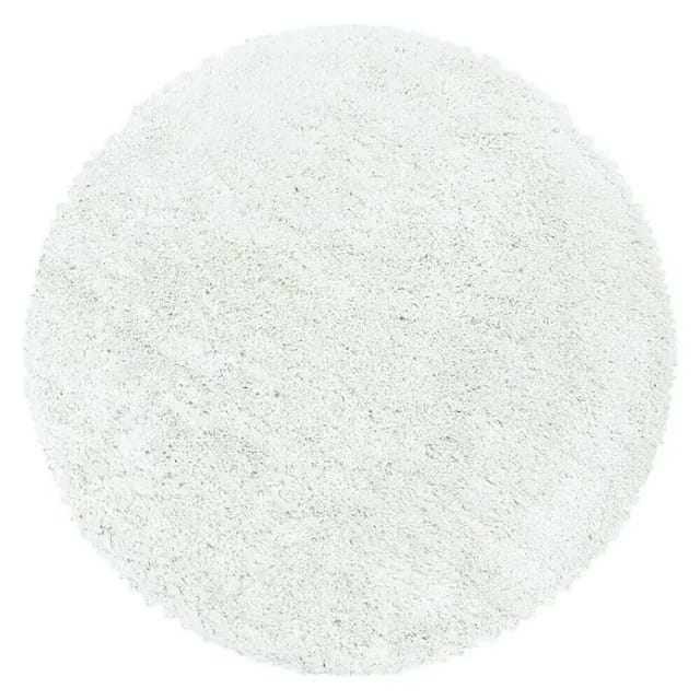 Ayyildiz Hochflorteppich Fluffy 3500 Weiß Ø 160 cm