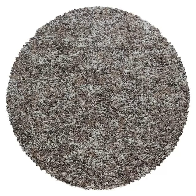 Ayyildiz Hochflorteppich Enjoy 4500 Beige Ø 120 cm