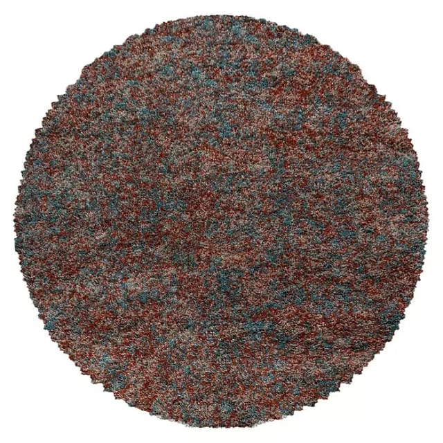 Ayyildiz Hochflorteppich Enjoy 4500 Terrakotta Ø 200 cm