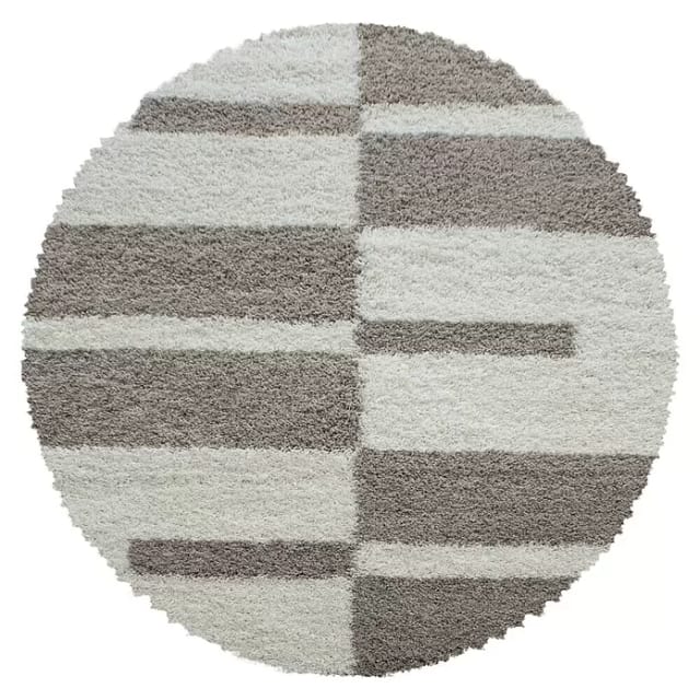 Ayyildiz Hochflorteppich Gala 2505 Beige Ø 160 cm