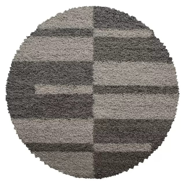 Ayyildiz Hochflorteppich Gala 2505 Taupe Ø 160 cm