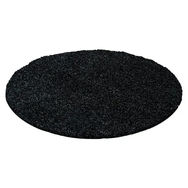 Ayyildiz Hochflorteppich Life 1500 Anthrazit Ø 120 cm
