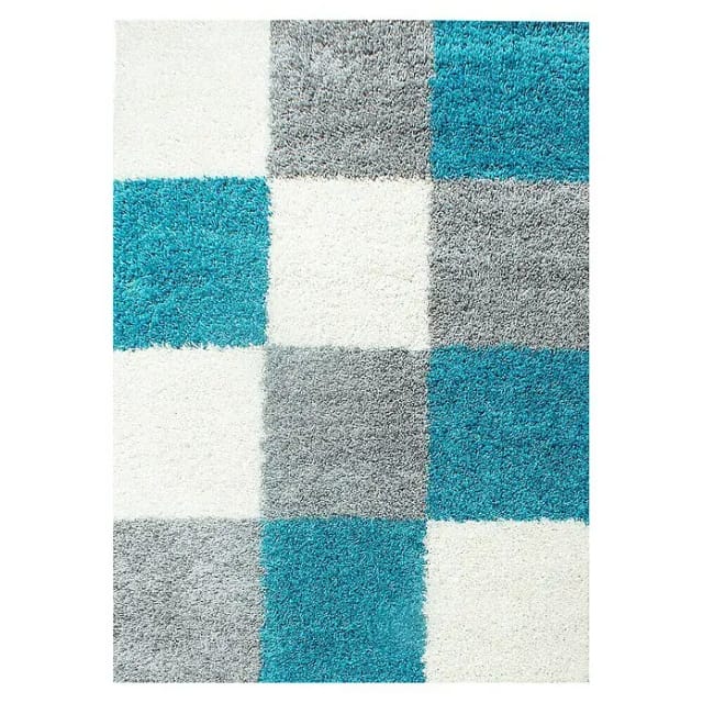 Ayyildiz Hochflorteppich Life 1501 Türkis 160 cm x 230 cm