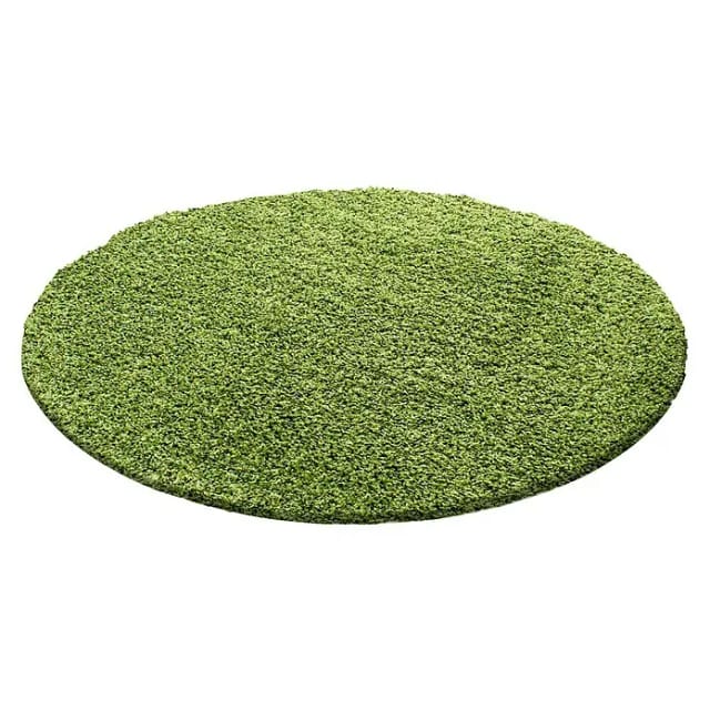 Ayyildiz Hochflorteppich Life 1500 Grün Ø 160 cm