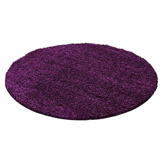 Ayyildiz Hochflorteppich Life 1500 Violett Ø 160 cm