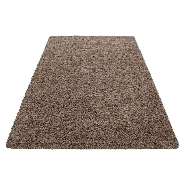 Ayyildiz Hochflorteppich Life 1500 Mokka 100 cm x 200 cm