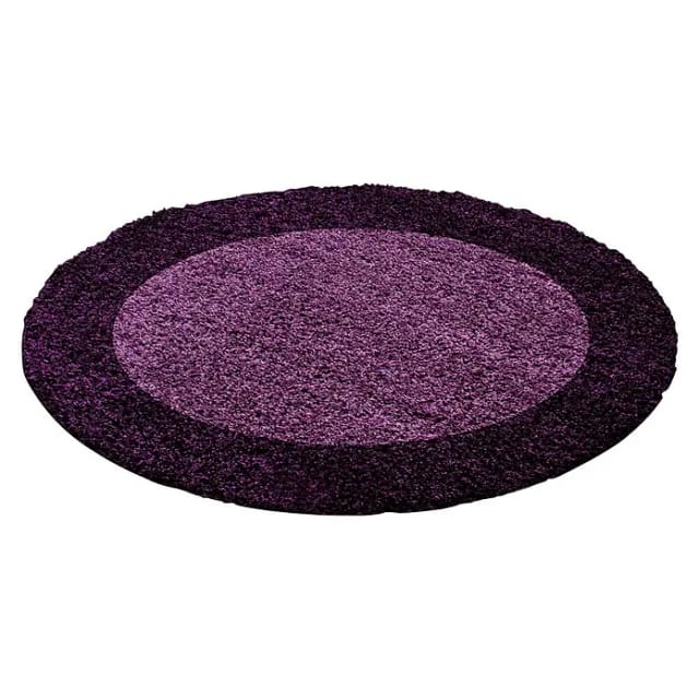 Ayyildiz Hochflorteppich Life 1503 Violett Ø 160 cm