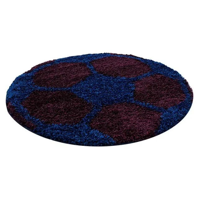 Ayyildiz Kinderteppich Fun 6001 Marineblau Ø 120 cm