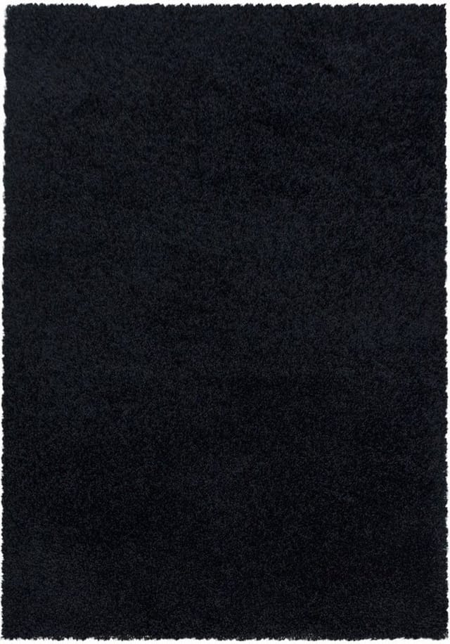 Ayyildiz Hochflorteppich Sydney 3000 Schwarz 80 cm x 150 cm