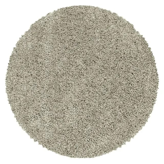 Ayyildiz Hochflorteppich Sydney 3000 Natur Ø 80 cm