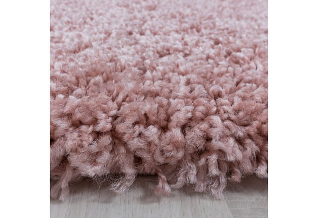 Ayyildiz Hochflorteppich Sydney 3000 Rosa Ø 160 cm