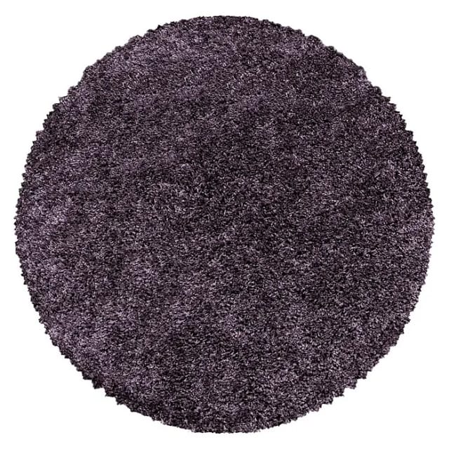 Ayyildiz Hochflorteppich Sydney 3000 Violett Ø 120 cm