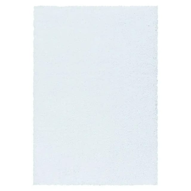 Ayyildiz Hochflorteppich Sydney 3000 Weiß 80 cm x 150 cm